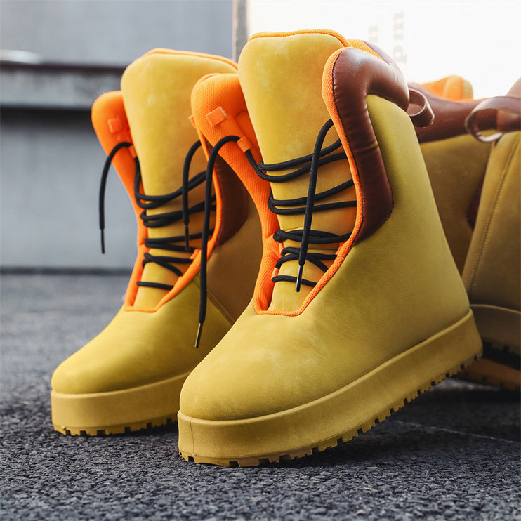 Arctic Valor High-Top Boots—4366 - TALKLESSFASHION