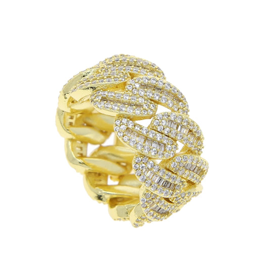 Iced Out Bling Men Finger Ring-----1526 - TALKLESSFASHION