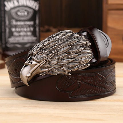 Men's Fashion Eagle Leather Belt - TALKLESSFASHION
