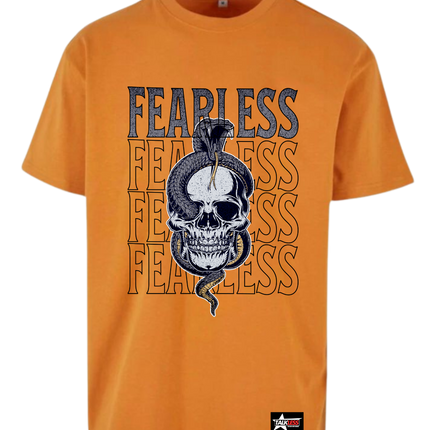 FEARLESS unisex oversize T-Shirt Short sleeve streetwear - TALKLESSFASHION