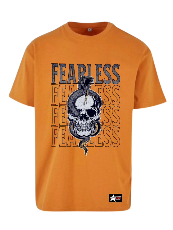 FEARLESS unisex oversize T-Shirt Short sleeve streetwear - TALKLESSFASHION