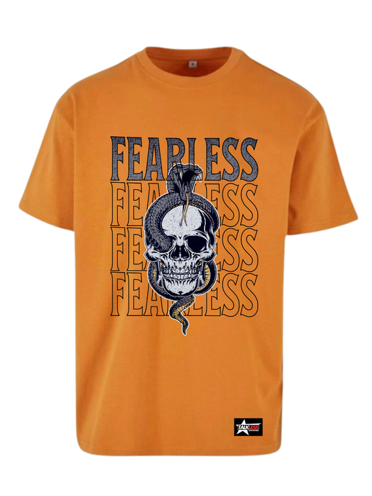 FEARLESS unisex oversize T-Shirt Short sleeve streetwear - TALKLESSFASHION
