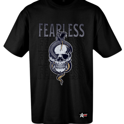 FEARLESS unisex oversize T-Shirt Short sleeve streetwear - TALKLESSFASHION