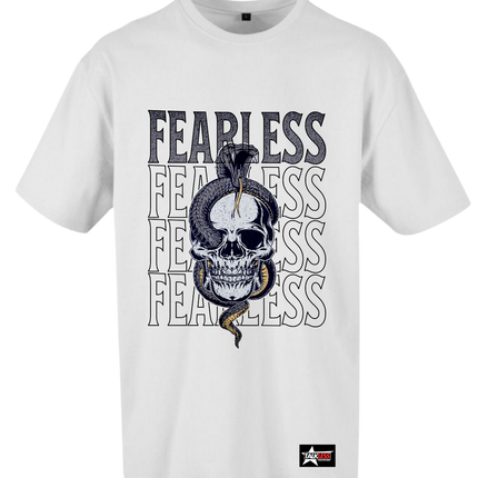 FEARLESS unisex oversize T-Shirt Short sleeve streetwear - TALKLESSFASHION