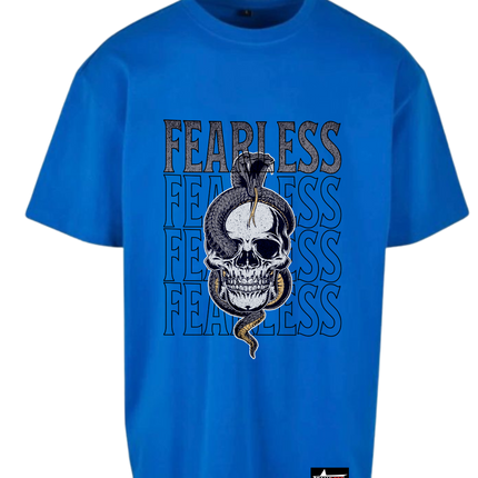 FEARLESS unisex oversize T-Shirt Short sleeve streetwear - TALKLESSFASHION