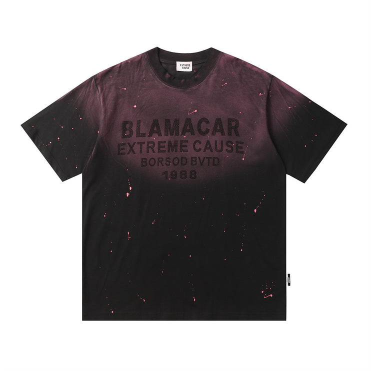 Top Bleached stoned T-shirt—3209 - TALKLESSFASHION