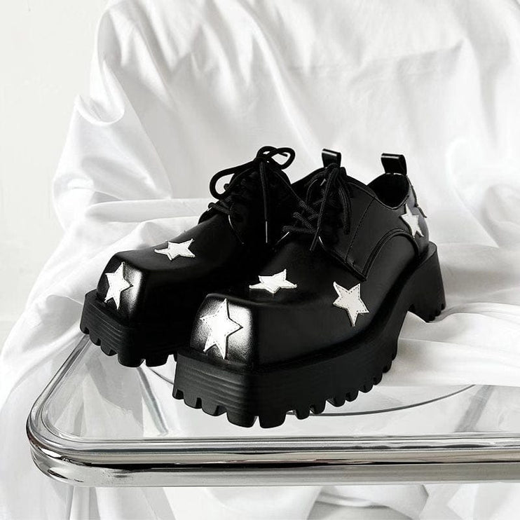 Mein Shop 0 Black / 35 Star ElevateX Square Shoes—8905