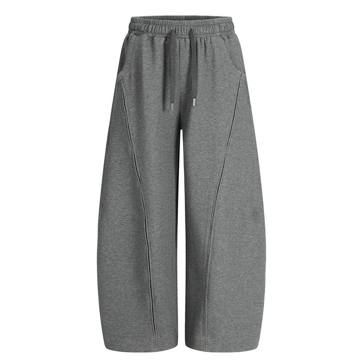 Mein Shop 0 Dark Gray / L American Retro  Drawstring sweatPants --7080