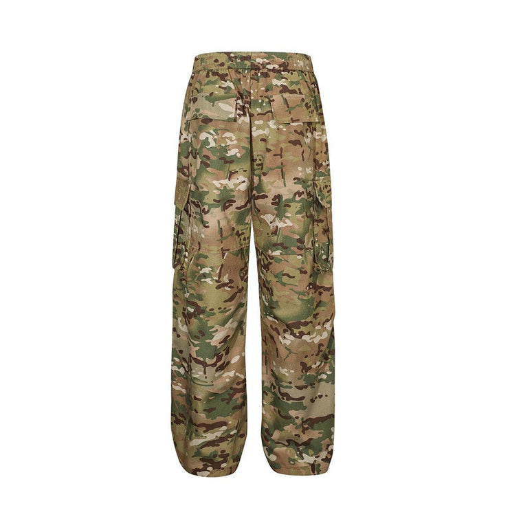 Mein Shop 0 Military Tooling Camouflage Pants Men's Fold Movement