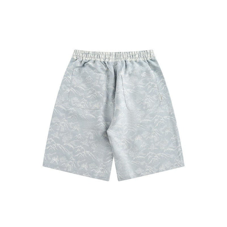 Mein Shop 0 Velvet Breeze Jacquard Shorts —2371