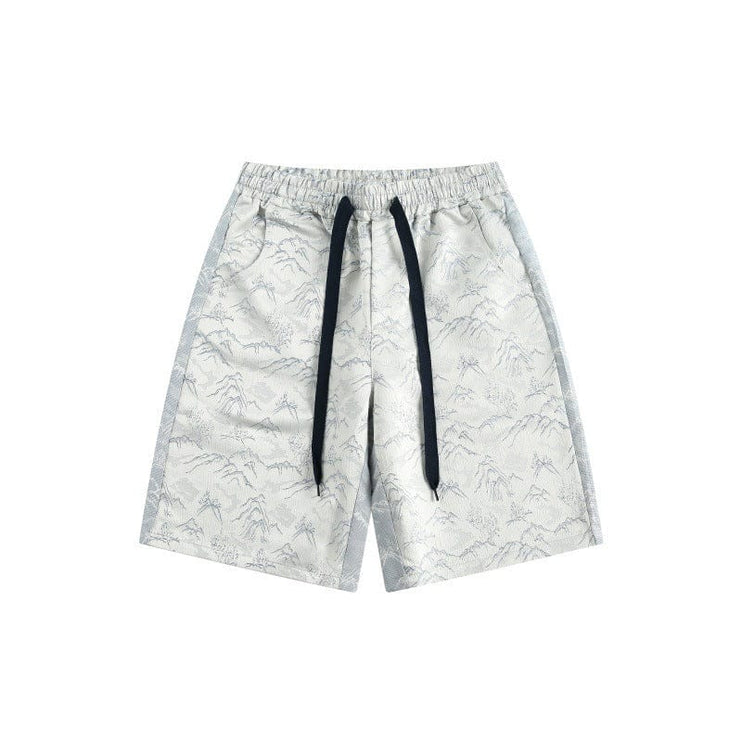 Mein Shop 0 Velvet Breeze Jacquard Shorts —2371