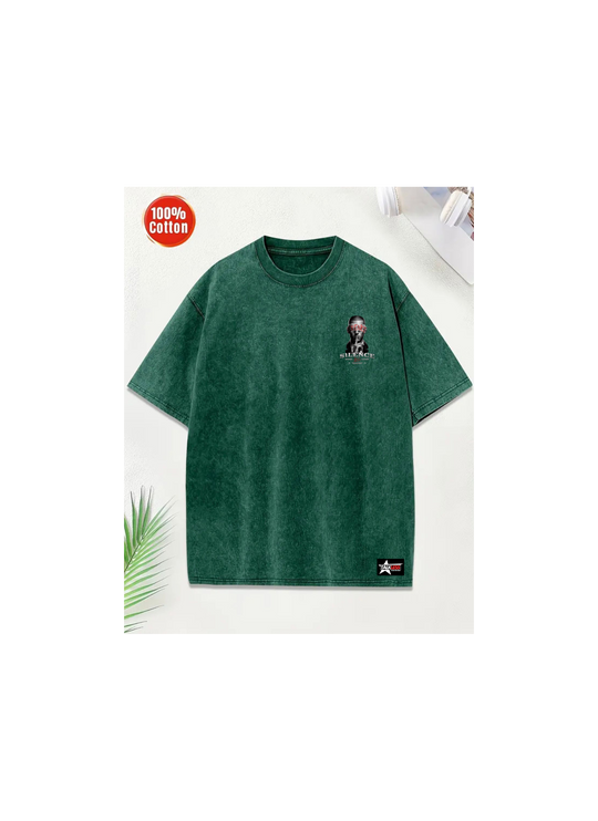 TALKLESS : Silence Crew Neck T-Shirt—1801 - TALKLESSFASHION