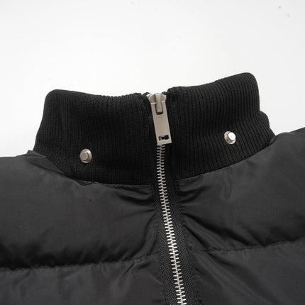 TALKLESSFASHION American Fur Collar Cropped Puffer