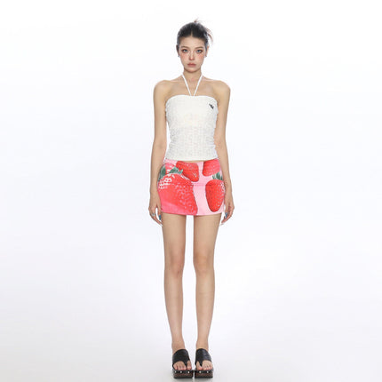 TALKLESSFASHION BIGGOLD sexy hot girl halterneck strap bandeau vest women's summer pure desire vacation style slimming sleeveless top