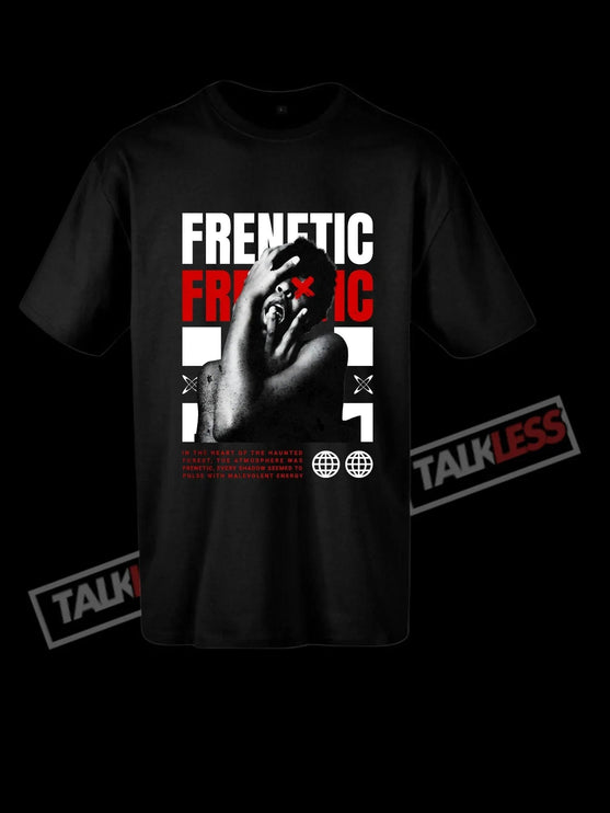 TALKLESSFASHION Black / S FRENETIC unisex oversize T-Shirt Short sleeve