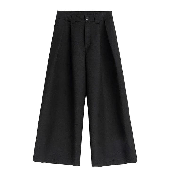 TALKLESSFASHION Black / S Oversized Long  Flowy Baggy Wide Leg Pants ------6935