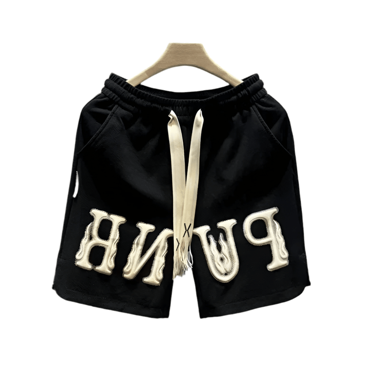 TALKLESSFASHION black / XL S-8XL Drawstring Shorts—-5442