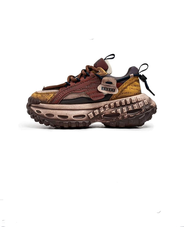 TALKLESSFASHION Brown / 40 Loafers Wear-resistant sneakers —-3510