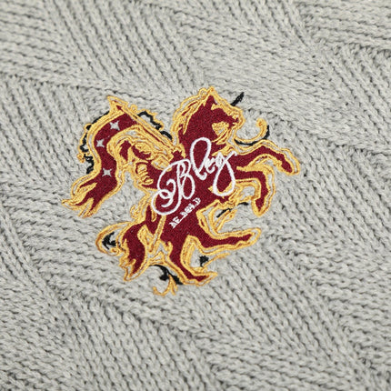 TALKLESSFASHION Campus Style Fake Two-Piece Sweater