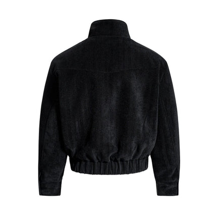 TALKLESSFASHION Cargo Stand-Up Collar High Street Jacket