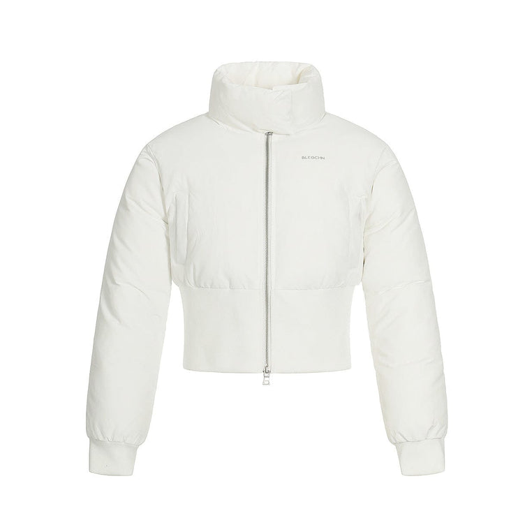 TALKLESSFASHION Cinched Waist Padded Jacket