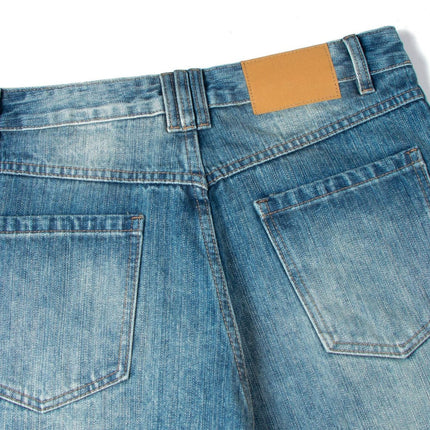 TALKLESSFASHION Clean Fit Machete Denim