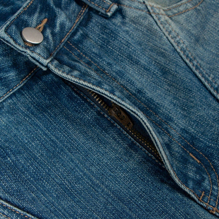 TALKLESSFASHION Clean Fit Machete Denim