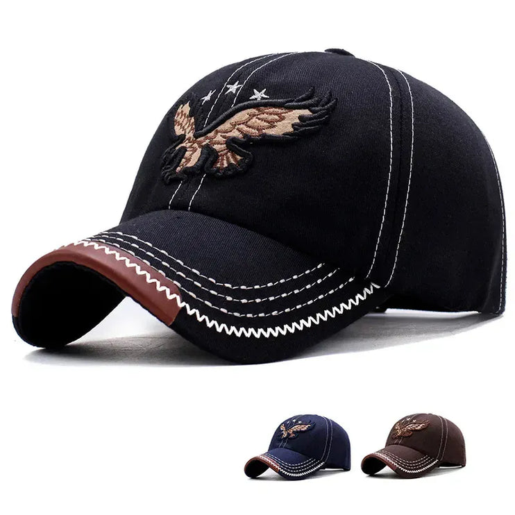 TALKLESSFASHION Eagle Embroidery cap