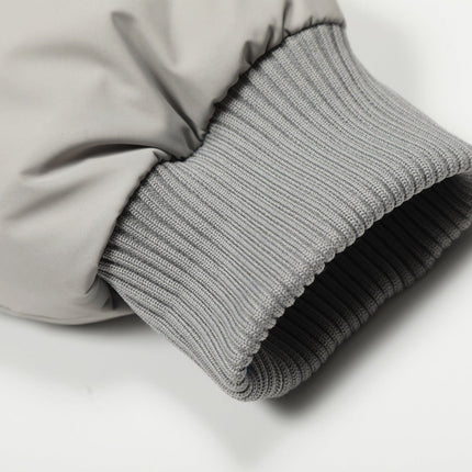 TALKLESSFASHION Elysian Frost Luxe Fur-Collar Puffer Jacket