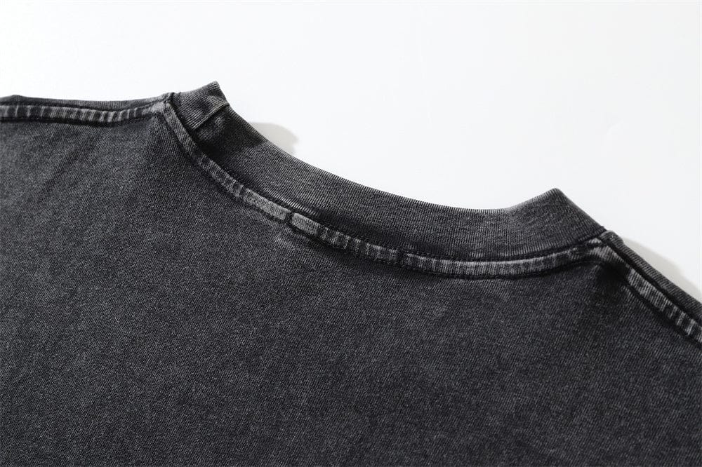 TALKLESSFASHION Enigma long Sleeve T shirts—-7991