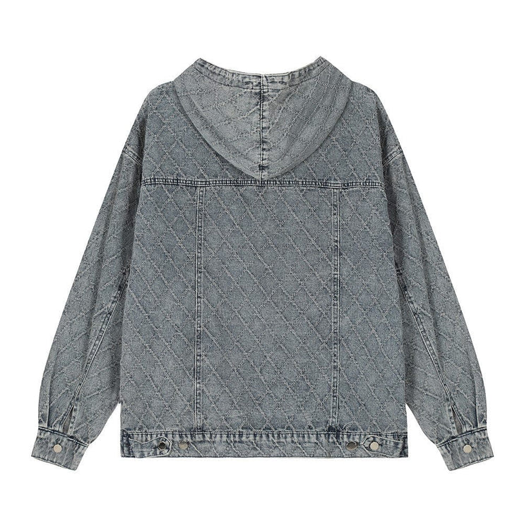 TALKLESSFASHION Heavy Industry Washed Cowboy Sweater—6377