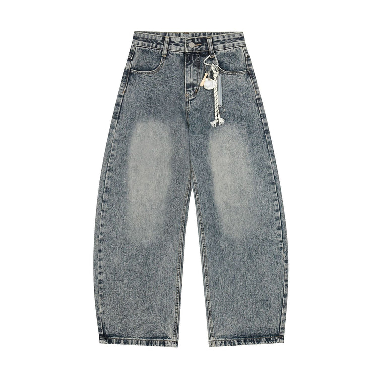 TALKLESSFASHION High Street Three-Bar Scimitar Jeans