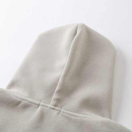 TALKLESSFASHION Hip-Hop Oversized Zipper Hoodie