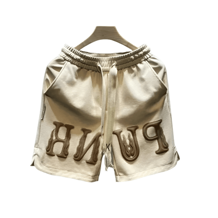 TALKLESSFASHION Khaki / S S-8XL Drawstring Shorts—-5442