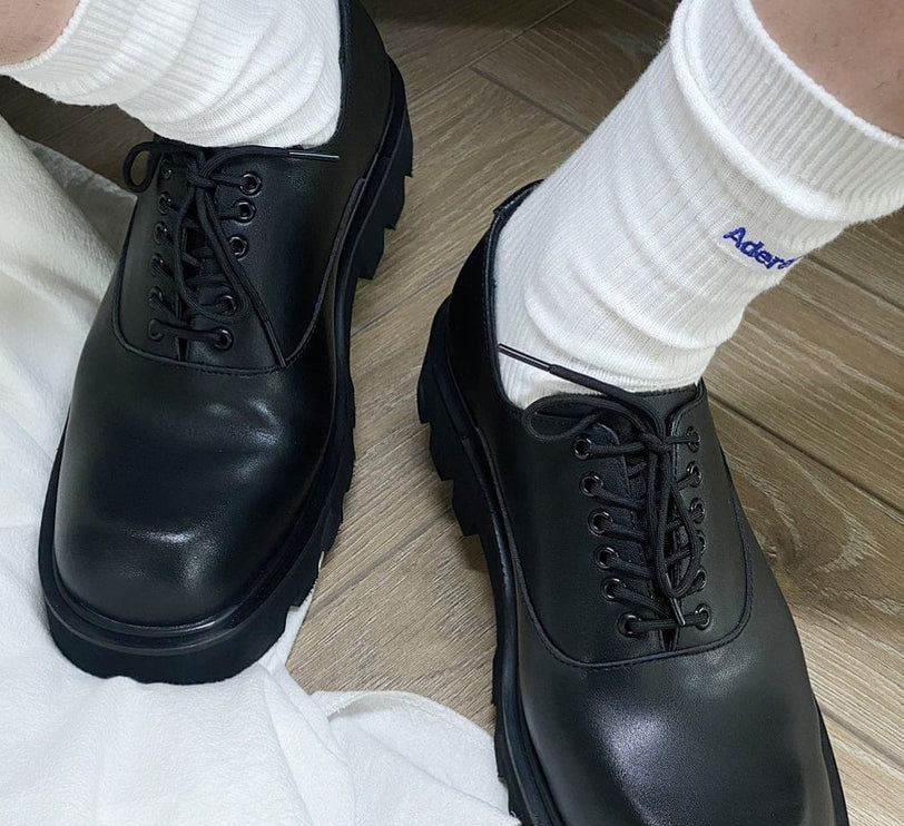 TALKLESSFASHION Laid-Back Derby Originals—9115