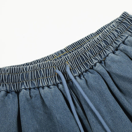 TALKLESSFASHION Paratrooper Wide Leg Jeans