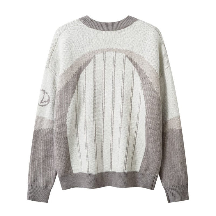 TALKLESSFASHION Patchwork Palette Sweater—-7387