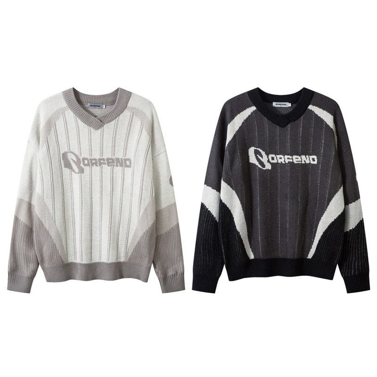 TALKLESSFASHION Patchwork Palette Sweater—-7387