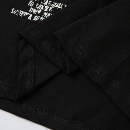 TALKLESSFASHION Punk Retro Fake Two Long Sleeve Tee