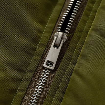 TALKLESSFASHION Retro Graffiti Aviator Jacket