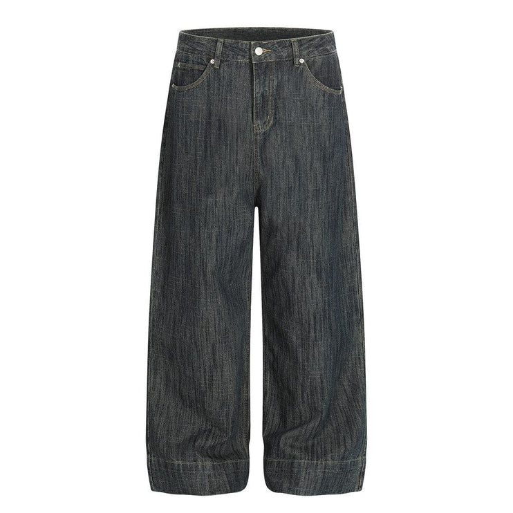 TALKLESSFASHION Retro Urban Denim Trousers