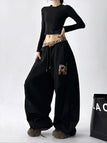 S / B3112 Slacks - Black