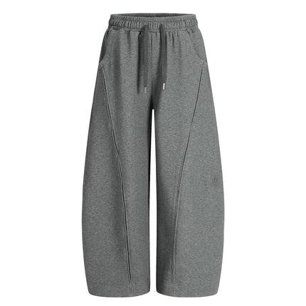 TALKLESSFASHION S / Dark gray Retro Paratrooper Scimitar Slacks