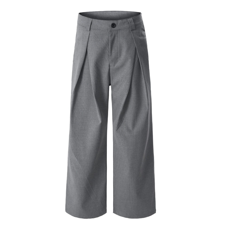 TALKLESSFASHION Simple and Versatile Suit Pants