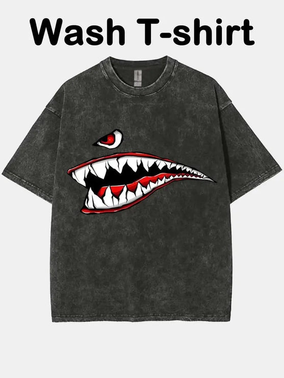TALKLESSFASHION Smiling Monster T-Shirt—8224