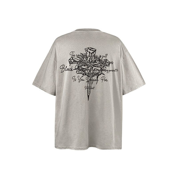 TALKLESSFASHION Street Pulse T Shirt—6778