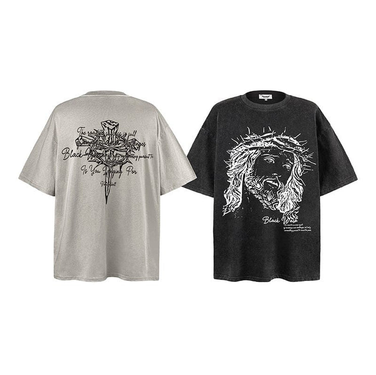 TALKLESSFASHION Street Pulse T Shirt—6778