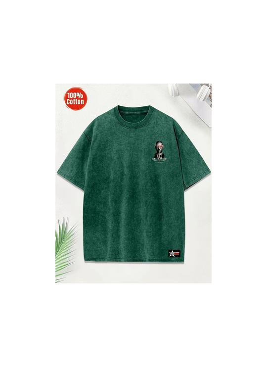 TALKLESSFASHION TALKLESS : Silence Crew Neck T-Shirt—1801