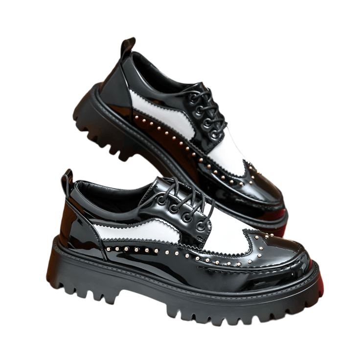 TALKLESSFASHION TLF Casual Patent Leather Shoe. ——2952