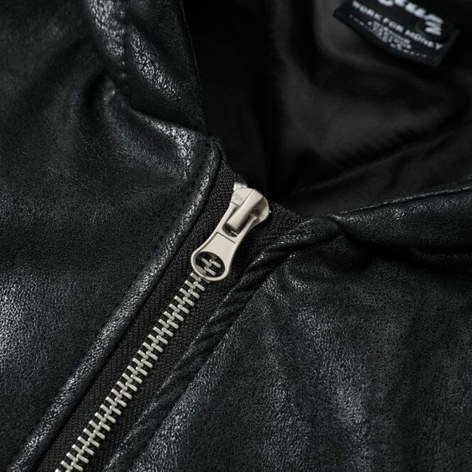 TALKLESSFASHION Urban Wave Hooded zipper Jacket